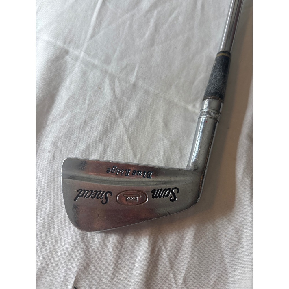 Wilson Golf Club Sam Snead Blue Ridge 4 Iron Men Silver Fair Vintage Blade Steel